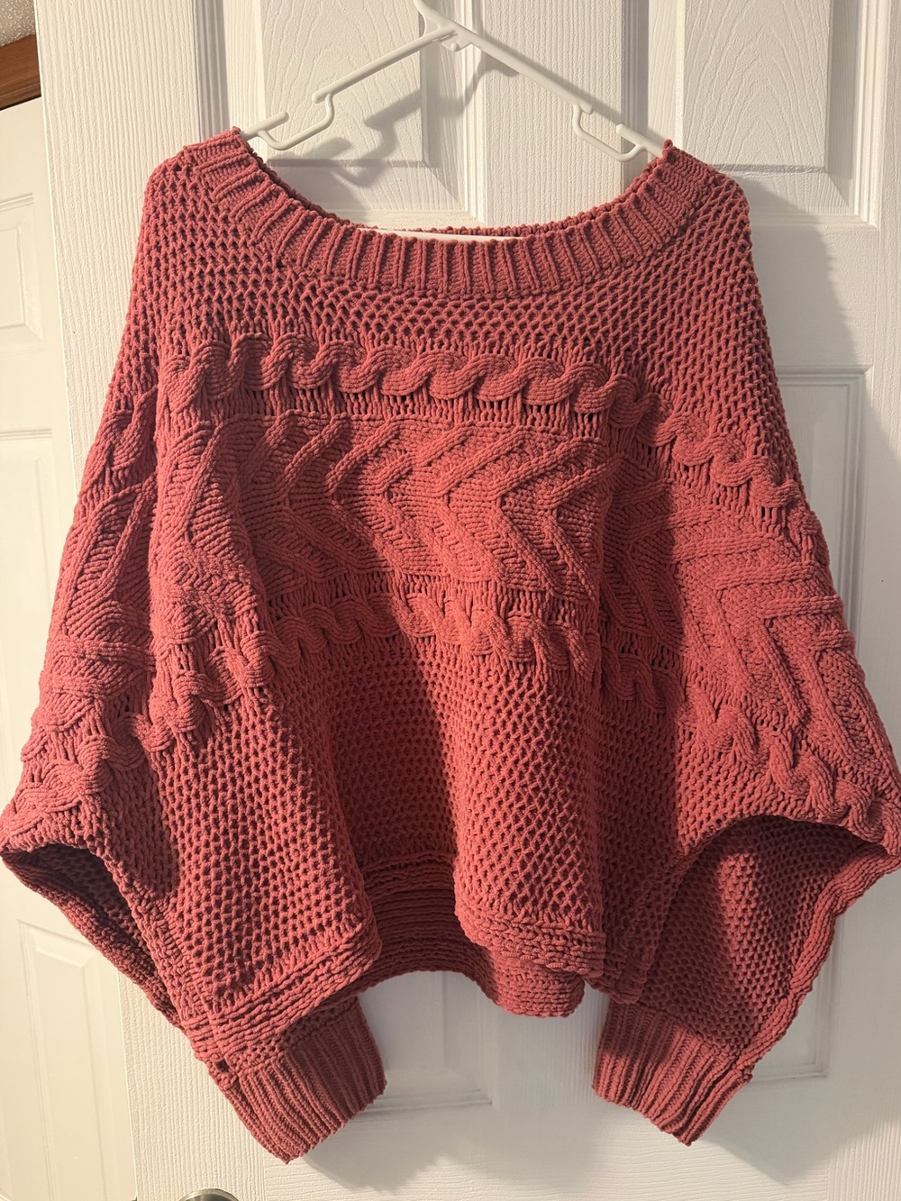 Cozy Chunky Oversized Knit Sweater - Dusty Rose